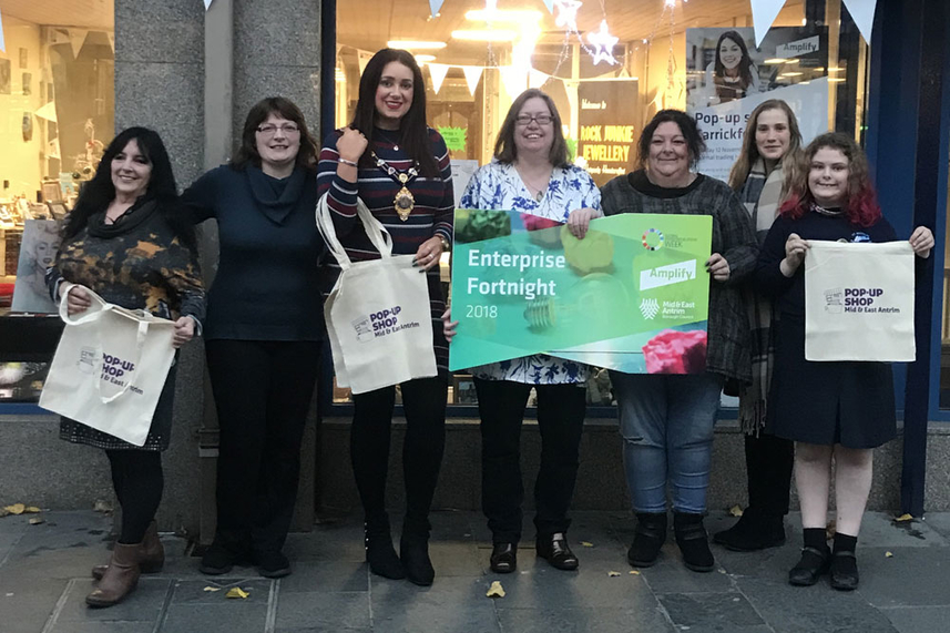 Pop-up shops now open for business in Mid and East Antrim image