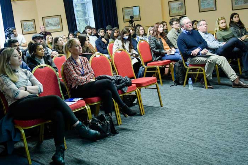 QUB students visit Carrickfergus to explore town’s rich history image