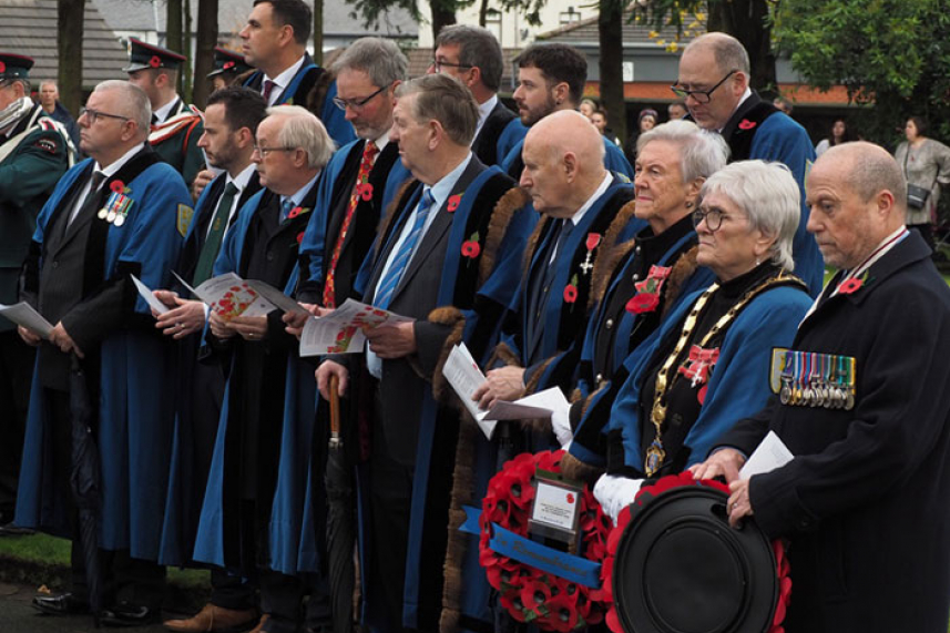 Remembrance Services held throughout the Borough to commemorate the Fallen image