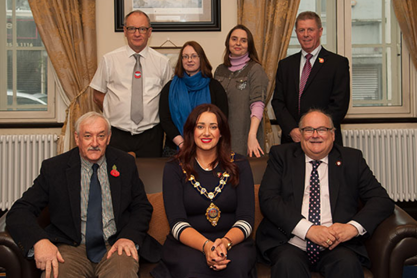Researchers’ work on additional names for Ballymena War Memorial recognised image