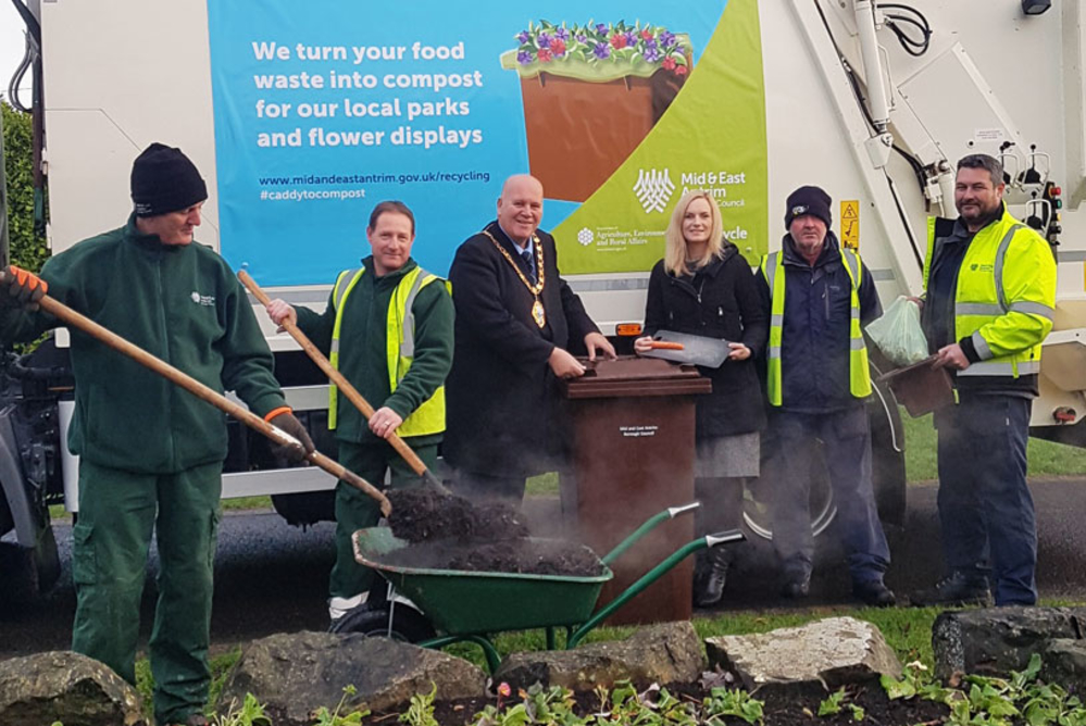 Residents’ food waste used to help generate more than 9,000 tonnes of compost