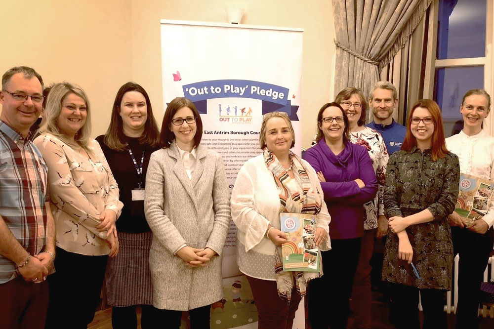 Shaping play in Mid and East Antrim