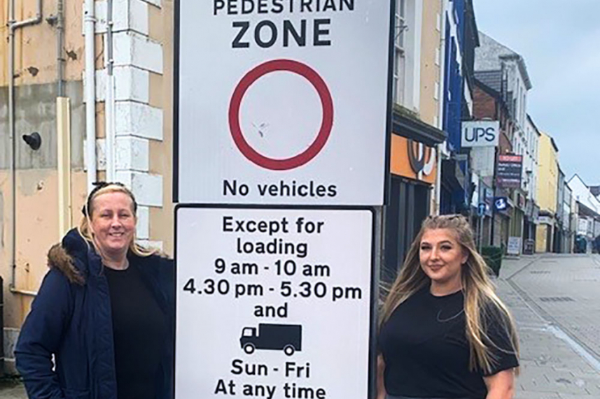Revamped signage ensuring shopper and visitors safety in Carrick image
