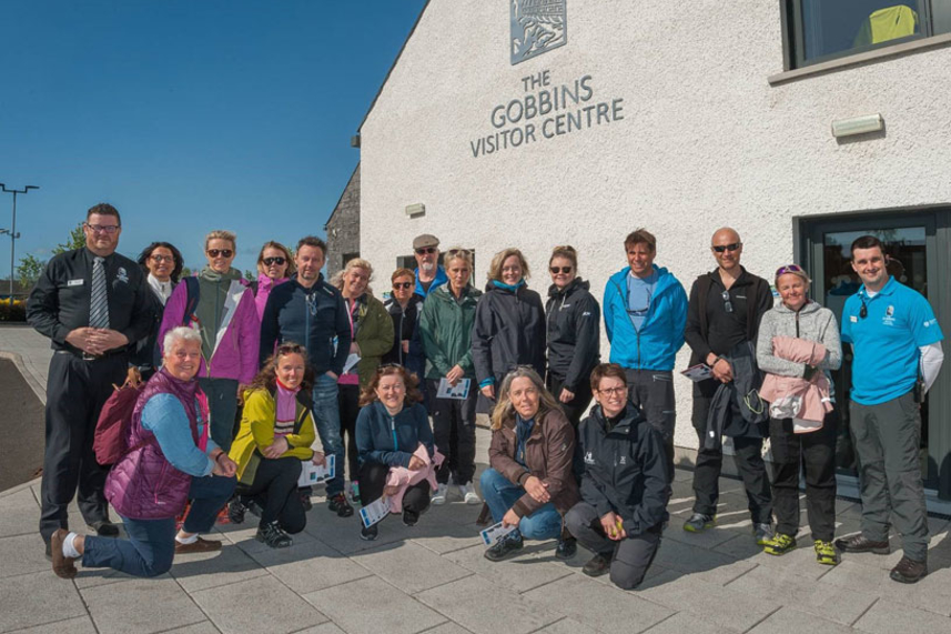 Swedish Tourism Board visits The Gobbins in search of inspiration image