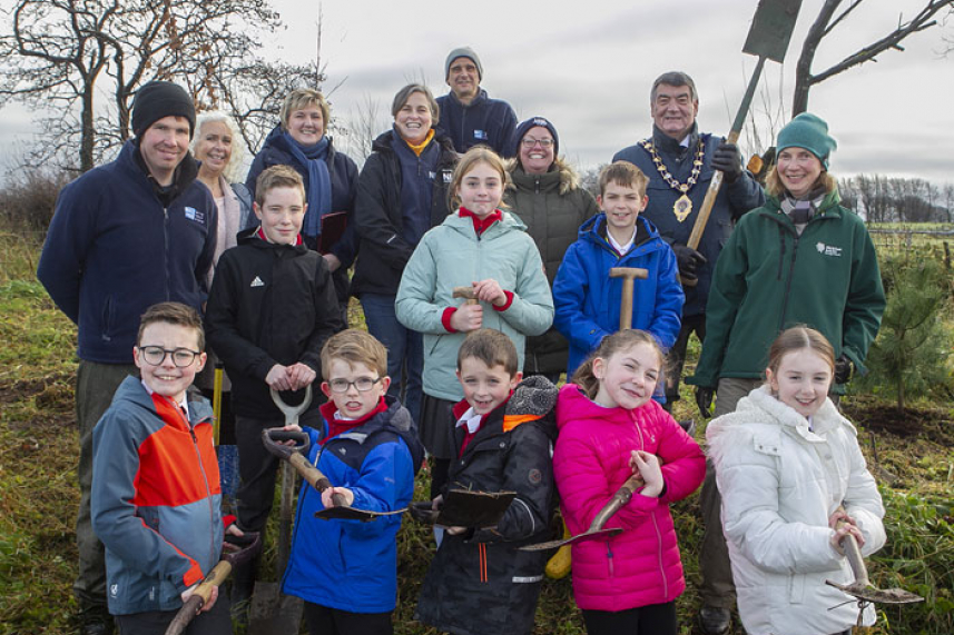 Tree-mendous effort by all to mark the beginning of National Tree Week! image