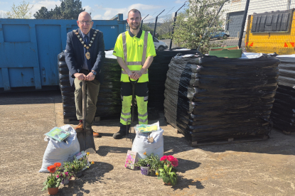 Residents across Mid and East Antrim can collect free compost from local Household Recycling Centre image