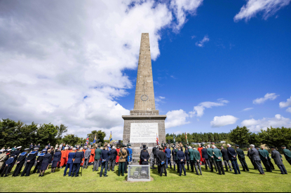 Battle of the Somme Commemoration Held at Knockagh War Memorial image